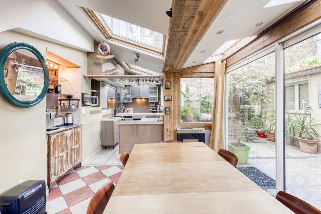 Appartement De Caractere Avec Jardinet Privatif A 1 Min Metro 1, Paris, Disneyland Vincennes Luaran gambar
